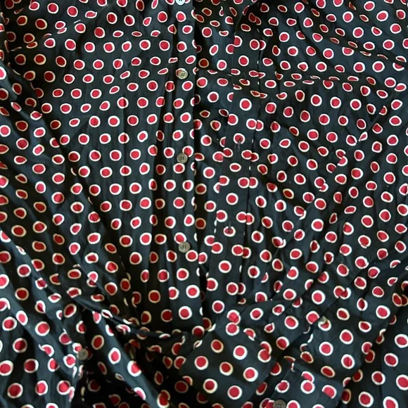 BURBERRY Polka dot button down - Picture 5 of 5